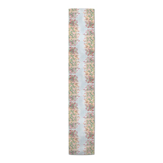 Pink Bushels Outdoor Table Runner